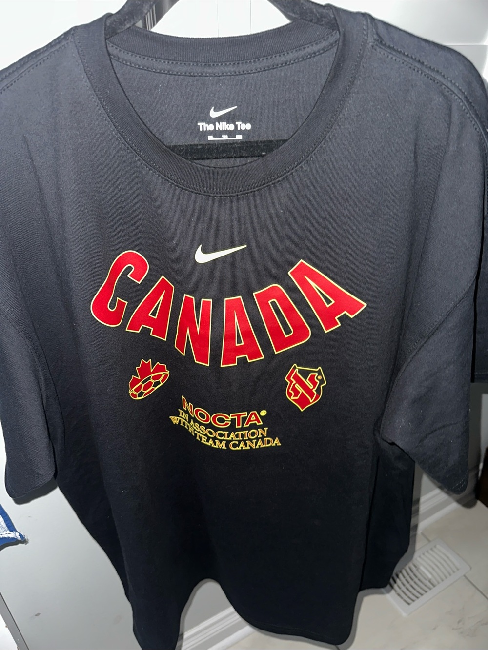 Authentic NOCTA x Canada Soccer T Shirt size XXL